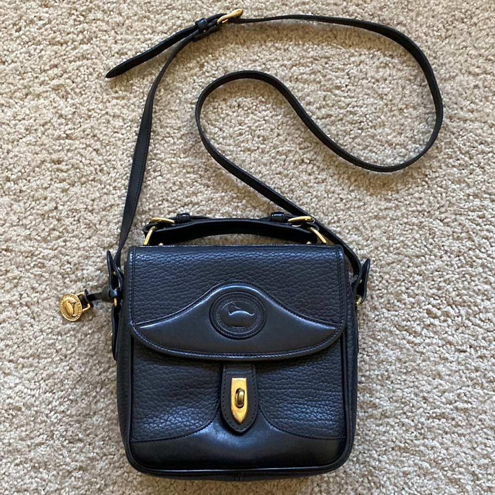 Dooney & Burke Black Vintage Carrier Bag